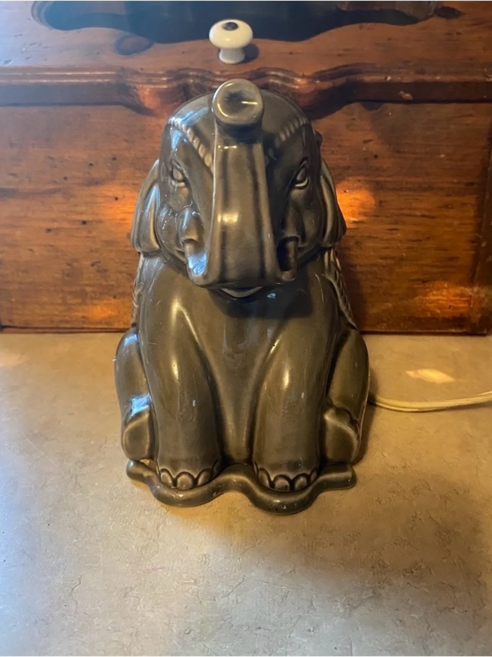 Better Homes and Gardens Full Size Wax Warmer Elephant Night Light 6